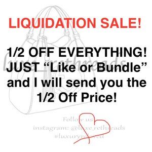 50% Off Everything in my Closet!